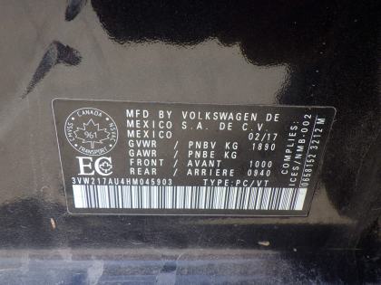2017 Volkswagen Golf S