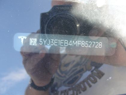 2021 Tesla 3 Long Range
